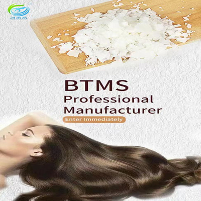 BTMS  CAS 81646-13-1 Behentrimonium Methosulfate (and) Cetearyl Alcohol BTMS 50 Hair Care Raw Material